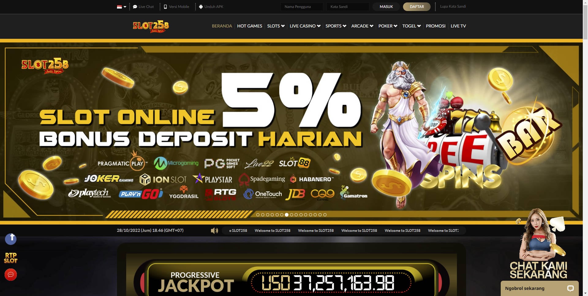 SLOT258 - Slot Online Deposit Pulsa Paling Gacor Di Indonesia